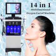 14 In 1 Hydro Facial Machine Skin Peeling Hydra Beauty Facial Hydradermabrasion Korea Aqua Peel Machine - coolbabymalls